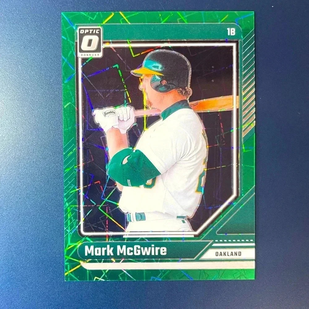 Mark McGwire Green Velocity Prizm /149 2024 Panini Donruss Optic Oakland A’s